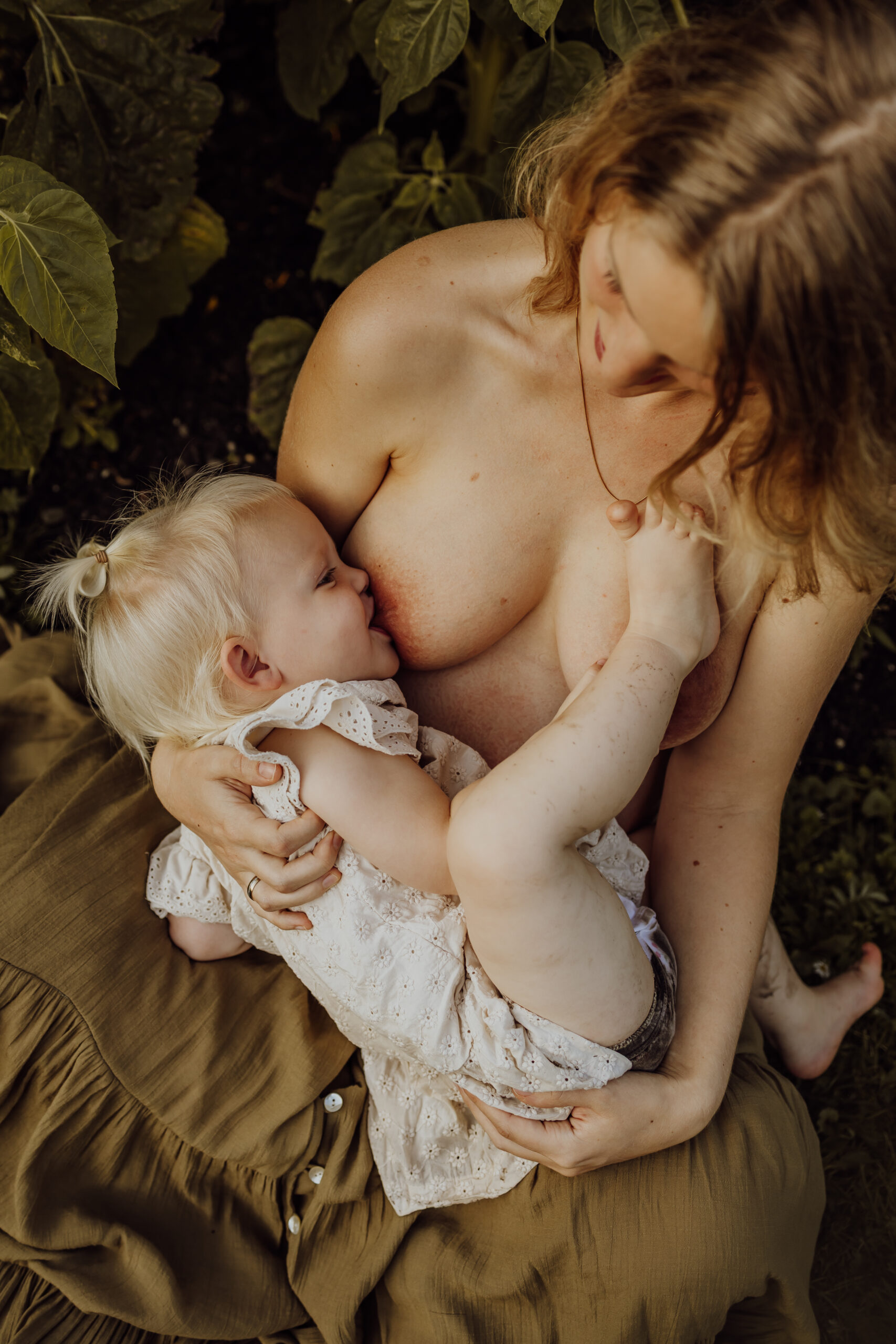 Borstvoeding ouder kindje peuter